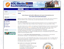 Tablet Screenshot of bdl-berlin.com